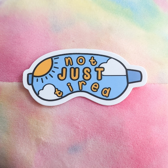 CHRONIC FATIGUE Sticker - Chronic Fatigue Syndrome Sticker, Chronic Illness Sticker, Chronic Disease Sticker, CFS