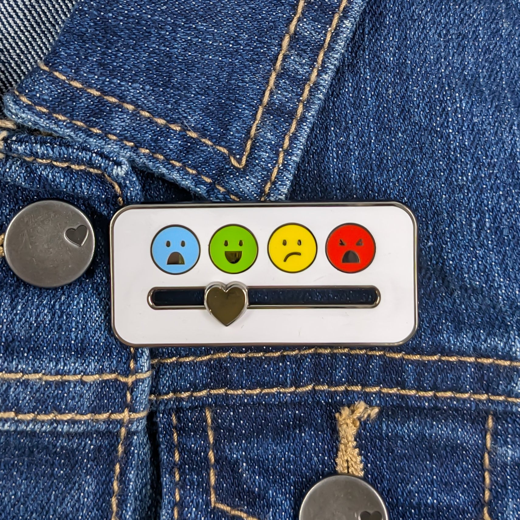 Zones of Regulation Sliding Enamel Pin Zones of Regulation Etsy Canada