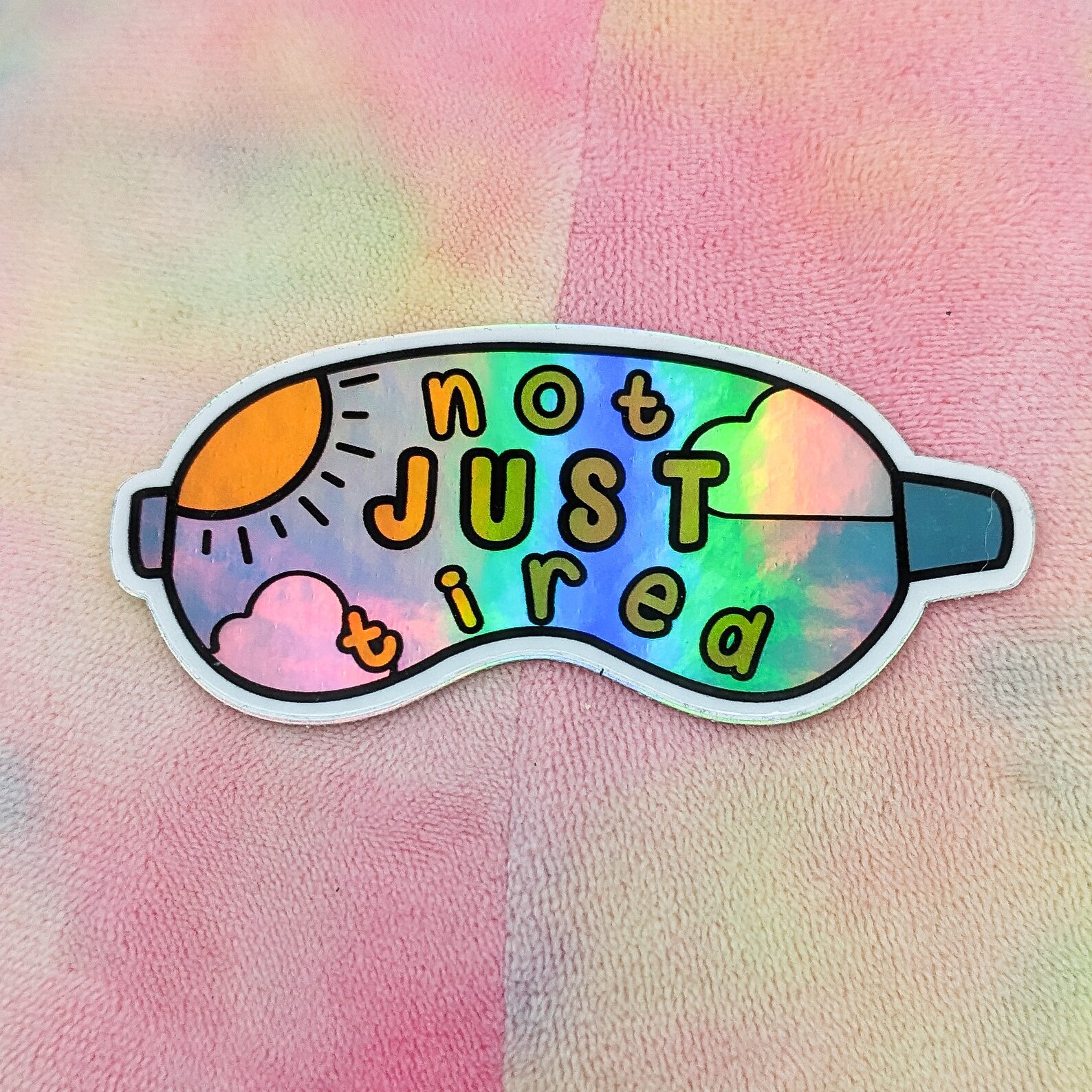 CHRONIC FATIGUE Sticker - Chronic Fatigue Syndrome Sticker, Chronic ...