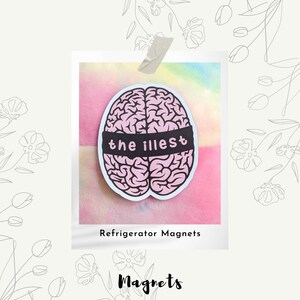 THE ILLEST BRAIN Enamel Pin - Mental Illness Awareness, Brain Enamel Pin, Motivational Enamel Pin, Mental Health Awareness Enamel Pin image 6