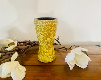West German Fat Lava Vase by Dumler & Breiden. the Vase is