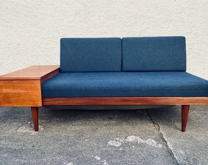 Wunderschönes Vintage Svanette Teak Daybed von Ingmar Relling & Haldor VIK für Svane Mobler Norway, Mid Century
