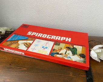 Vintage Spirograph / Meccano from 1967; large version by Meccano, France; New - Deadstock