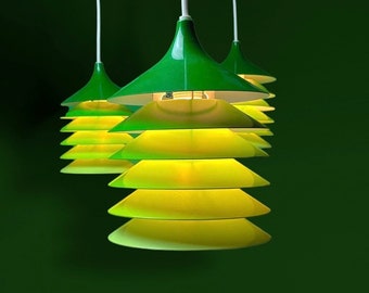 Ikea Duett; iconic pendant lamp, designed by Bent Boysen for IKEA, Sweden 1980s, Pop Art