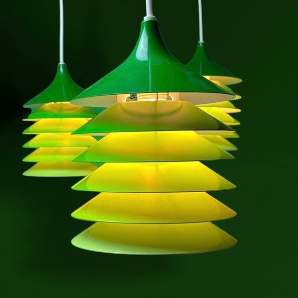 Ikea Duett; iconic pendant lamp, designed by Bent Boysen for IKEA, Sweden 1980s, Pop Art