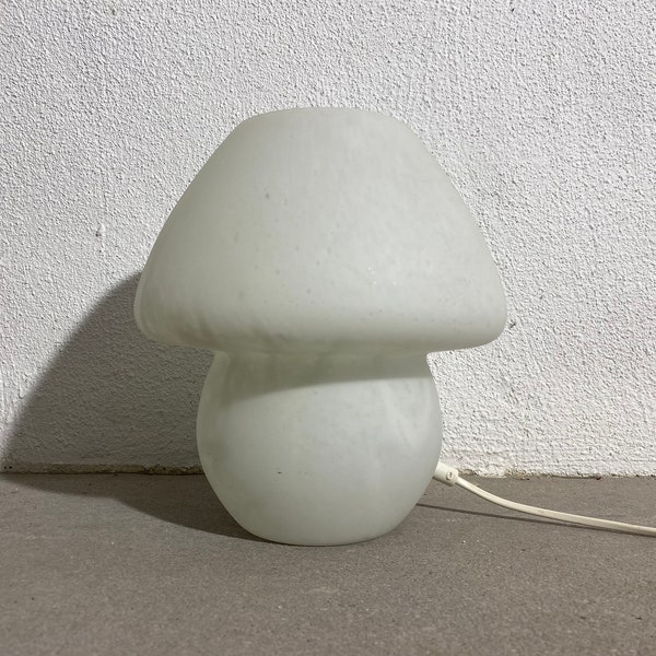 Mid-Century mushroom lamp, Murano Glass, probably by Hustadt Leuchten,  1970s