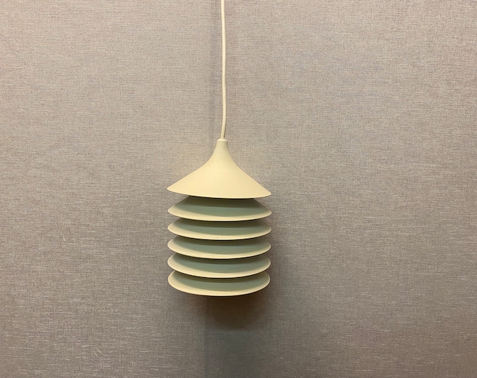 Ikea Duett; iconic pendant lamp, designed by Bent Boysen for IKEA, Sweden 1980s, Pop Art white