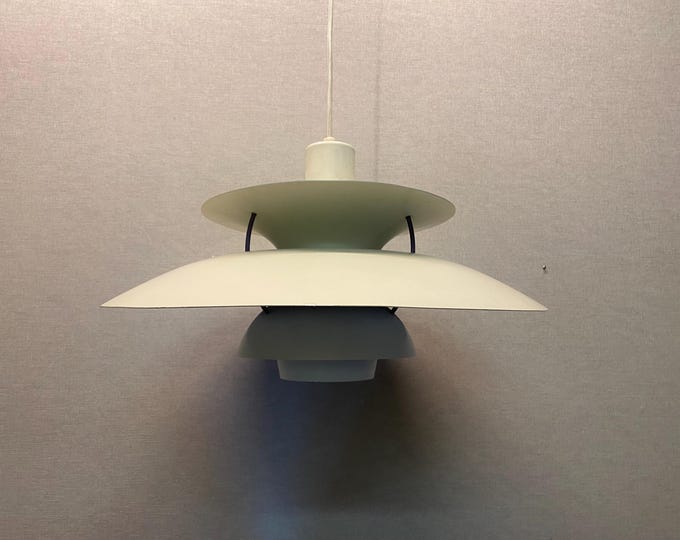 Scandinavian ceiling lamp, design classic Danish PH 5 by Poul Henningsen for Louis Poulsen, early version