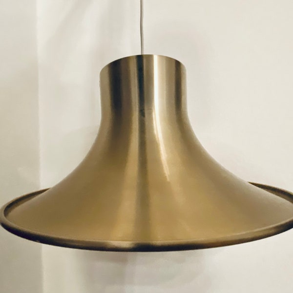Brass lamp by Carl Thore for Granhaga Metalindustri, Sweden, 60s