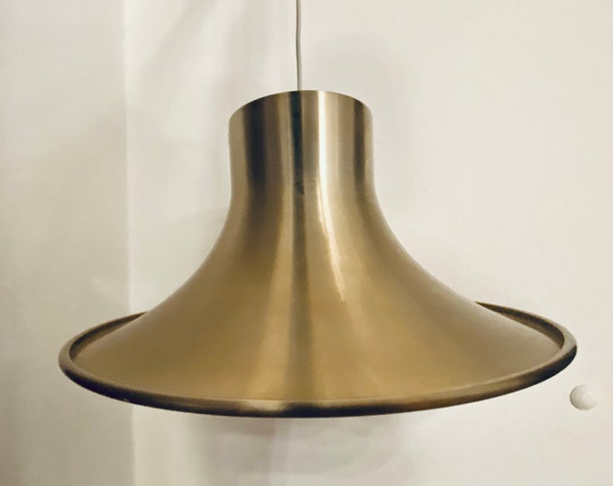 Brass lamp by Carl Thore for Granhaga Metalindustri, Sweden, 1960s