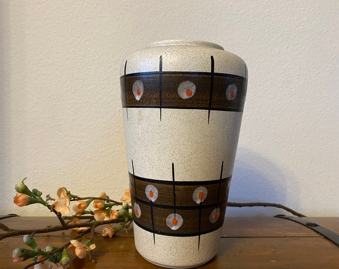 Fantastic Fohr Keramik Vase 332-27, 50s decor, WGP classic, West Germany