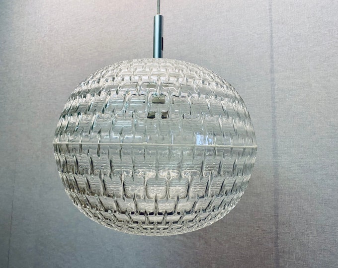 70s hanging lamp from Erco, Diamond lamp, Aloys Gangkofner - the Erco classic