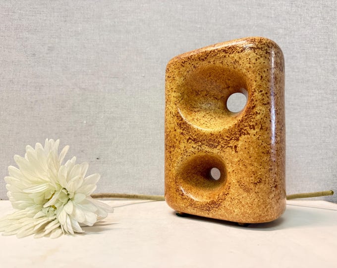 Bertoncello jug vase in typical Mid-Century design, ceramic, 1970, Italy No. 980