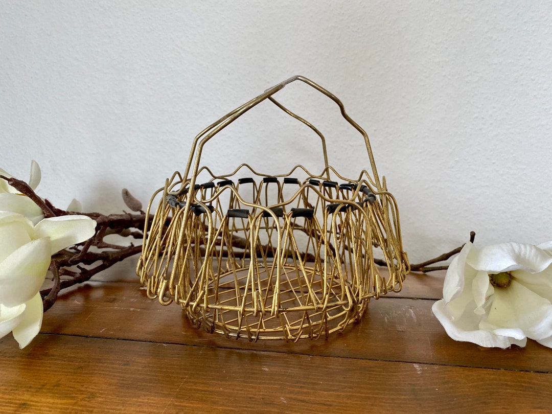 Vintage Magic Basket by Erdecor Escaut France Country Kitchen Miracle