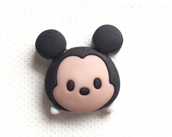 Mickey Tsum Tsum Pin, Mickey Mouse Lapel Pin, Mickey Tie Tack, Mickey Brooch, Mickey Pin, Mickey Tsum Tie Tack, Disney Inspired Jewelry