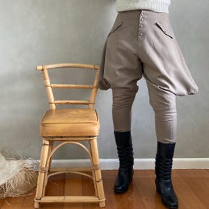 Vintage Equestrian Pants | Vintage Breeches | Steampunk Pants | Size: 26” - 28” W