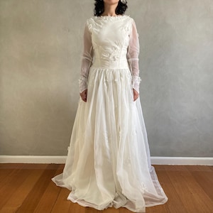 1950’s Bridal Gown | Vintage Wedding Dress | Size: XXS - Etsy