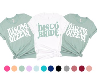 Last Disco Bachelorette, Dancing Queen Bachelorette, Disco Bride Shirt, Disco Bachelorette Party Shirts, Disco Party Shirt, Last Disco