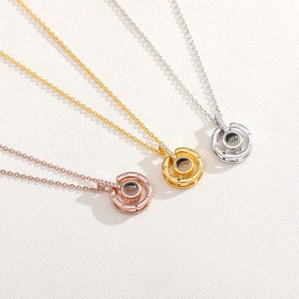 Necklace that says i love you in different languages clearance
