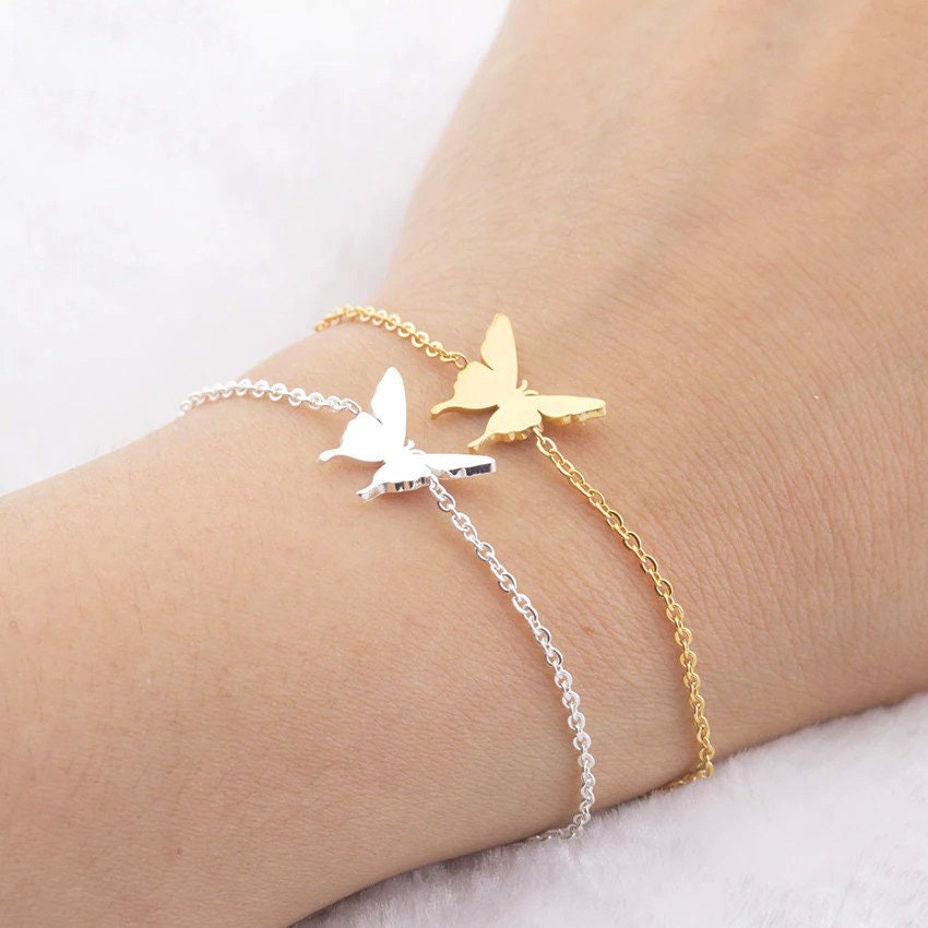 Butterfly bracelet butterfly jewelry gift for her bracelet Etsy