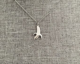 Banana Necklace in Gold and Silver - Minimalist Fruit Pendant Jewelry - Dainty Banana Charm Necklace - Unique Food-Inspired Jewelry