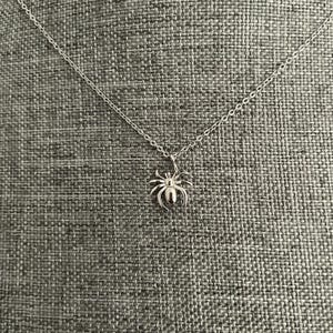 Gold and Silver Spider Necklace, Scary Spider Pendant Necklace for Women and Girls, Cob Web Spider Gift Necklace for Her