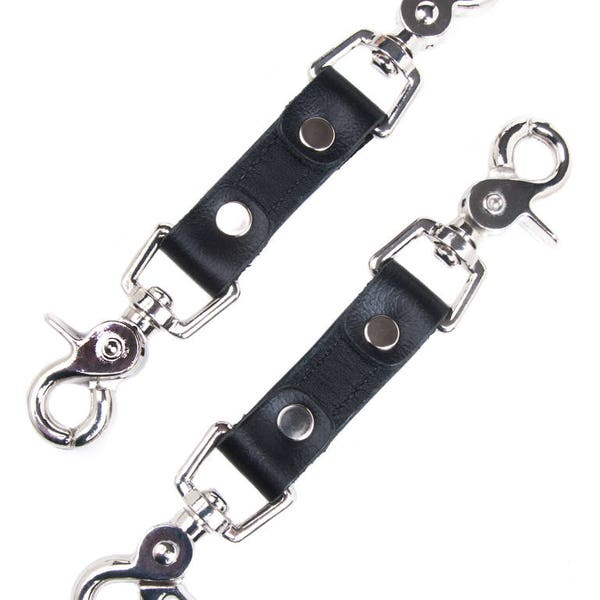 Bondage - Single Premium Garment Leather BDSM Restraint Clip