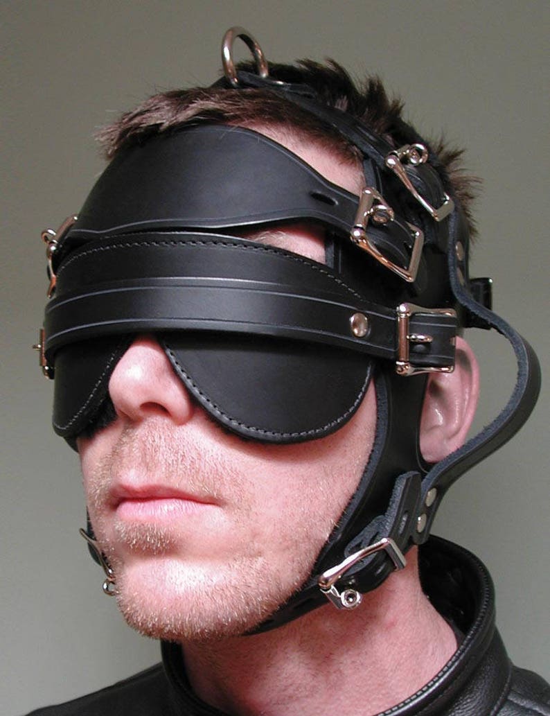 Leather Inescapable Head Harness - Etsy
