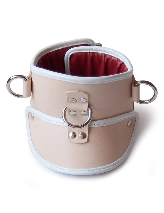 BDSM Posture Collar Deluxe Padded Medical Leather -  Canada