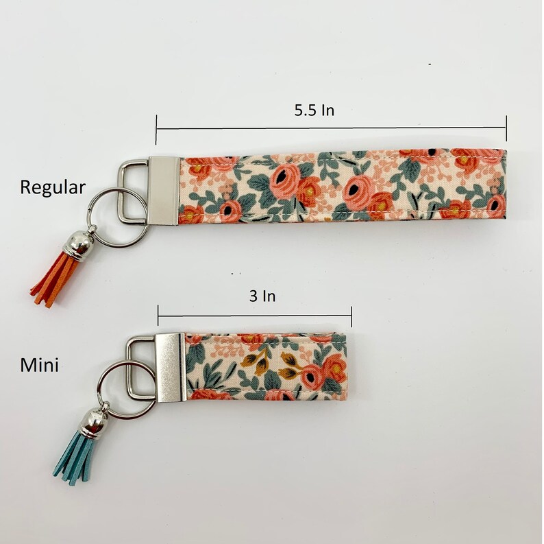 Keychain Wristlet/ Key Fob/wrist Keychain/keychain Fob/boho Etsy