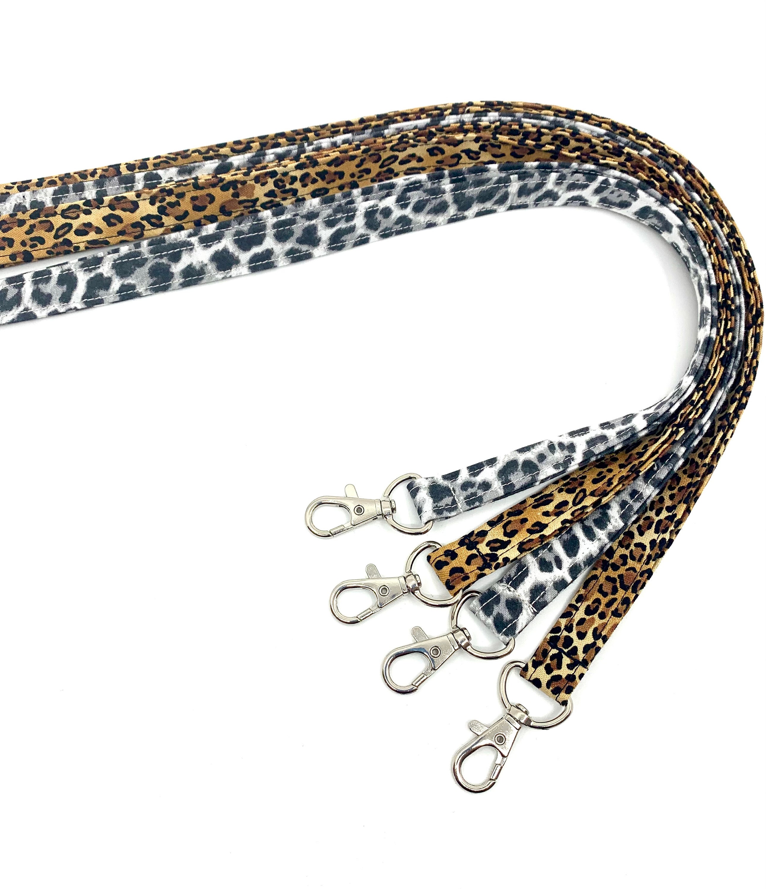 Leopard Lanyard - Etsy
