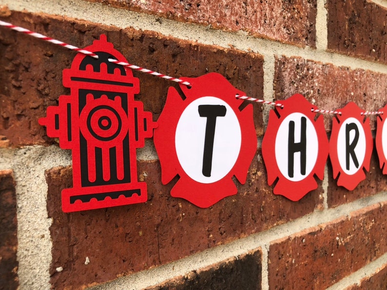 Sound the Alarm.. First Birthday Baby Boy.. Firefighter High Chair Banner.. Fireman..