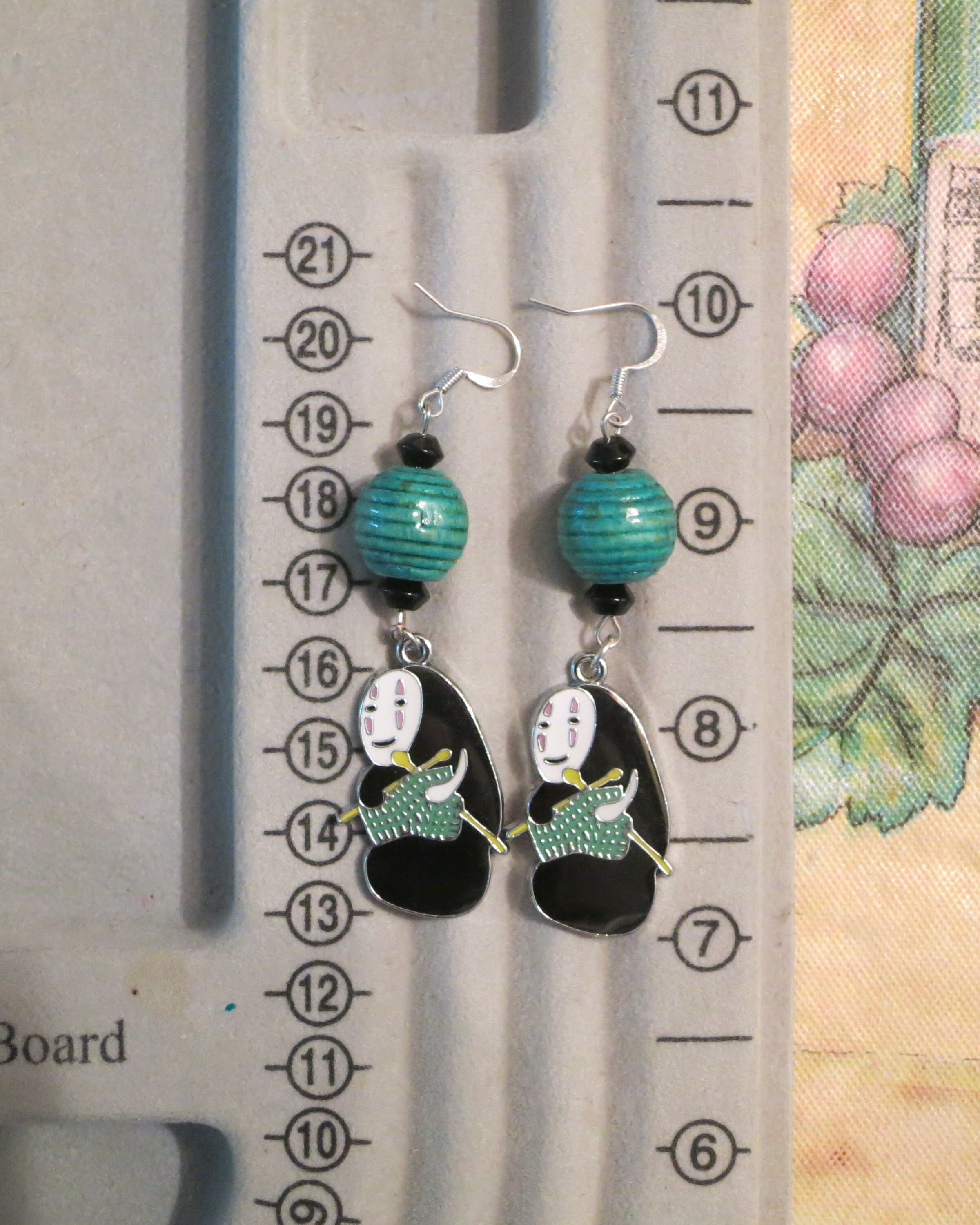 Knitting No Face Earrings Etsy