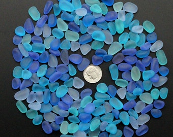 Creative Stuff Glass 100 Shades of Blue Mix Glass Gems Stones, Mosaic  Pebbles, Centerpiece Flat Marbles, Vase Fillers, Cabochons 