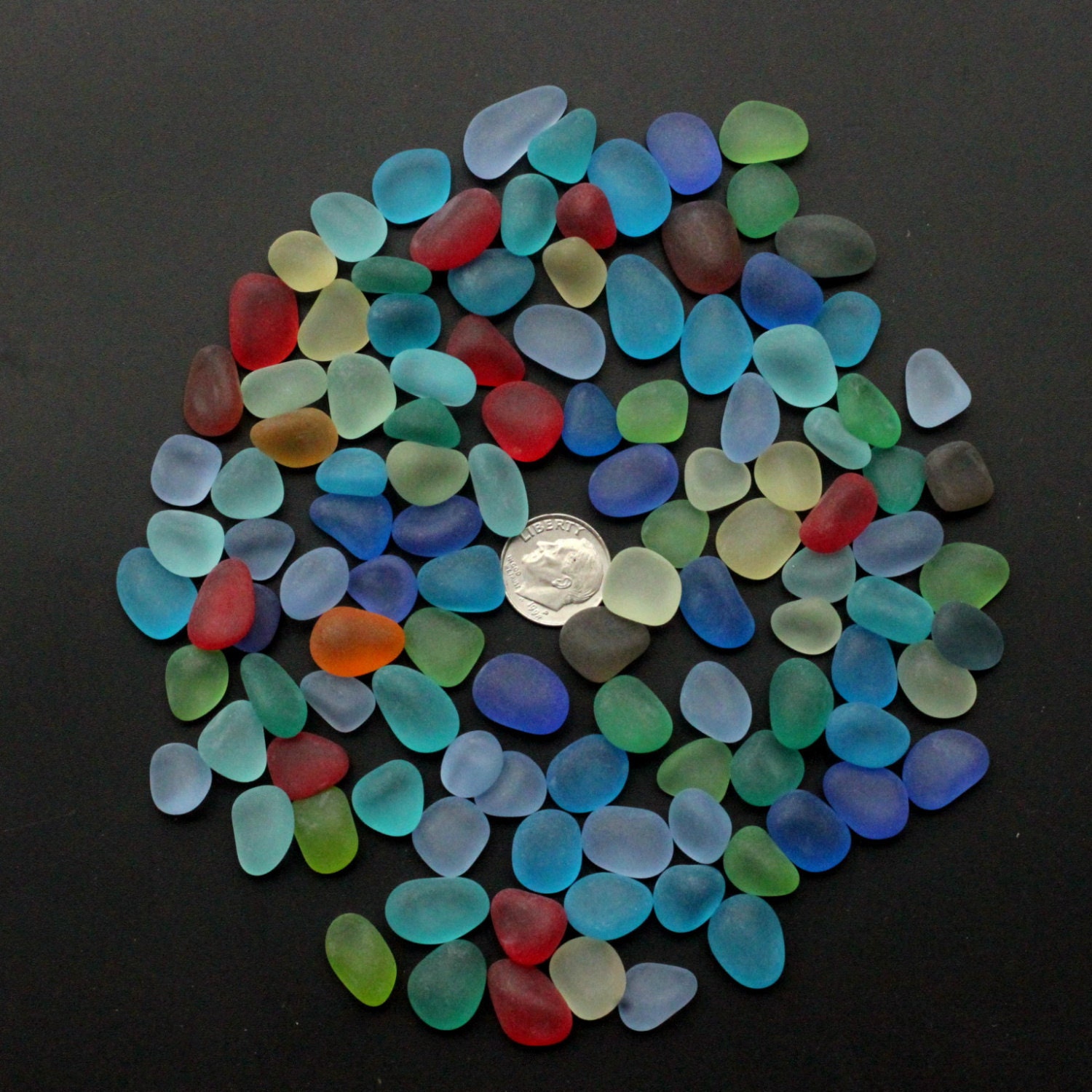 Bulk Mix of Glass Beads - RANDOM Mystery Lot