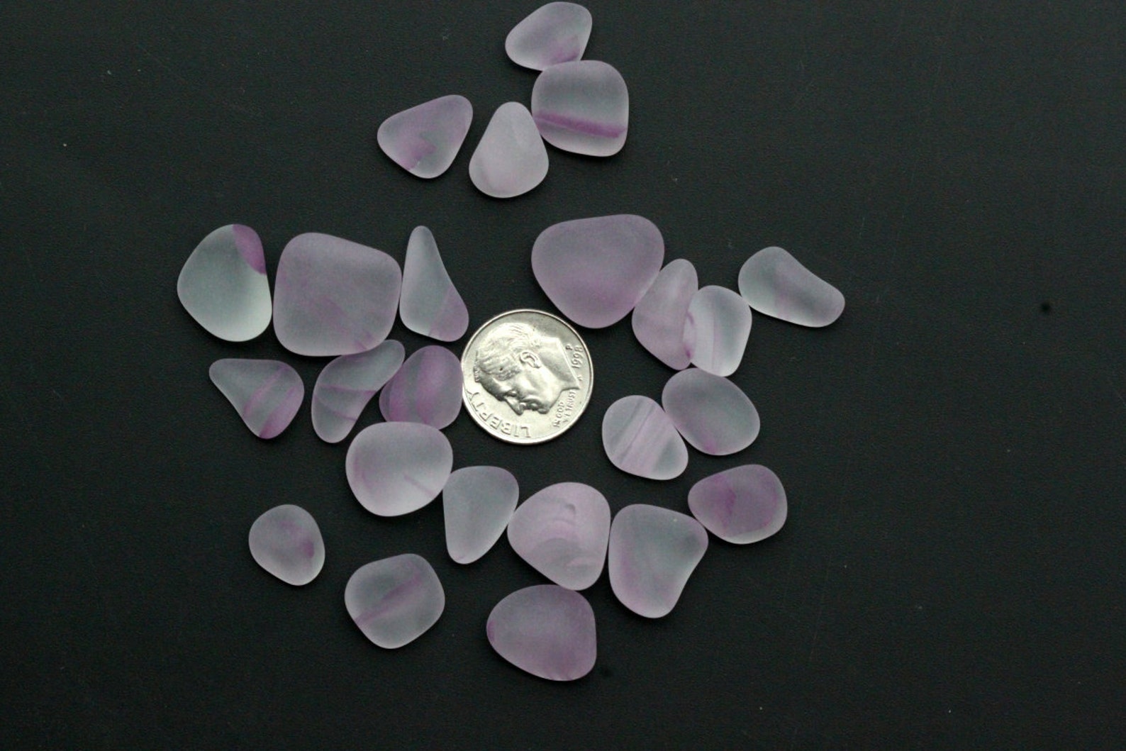 SeaGlass Jewelry Sea Beach Glass Mixed Color Lot - Bulk Blue Green - Foto 7