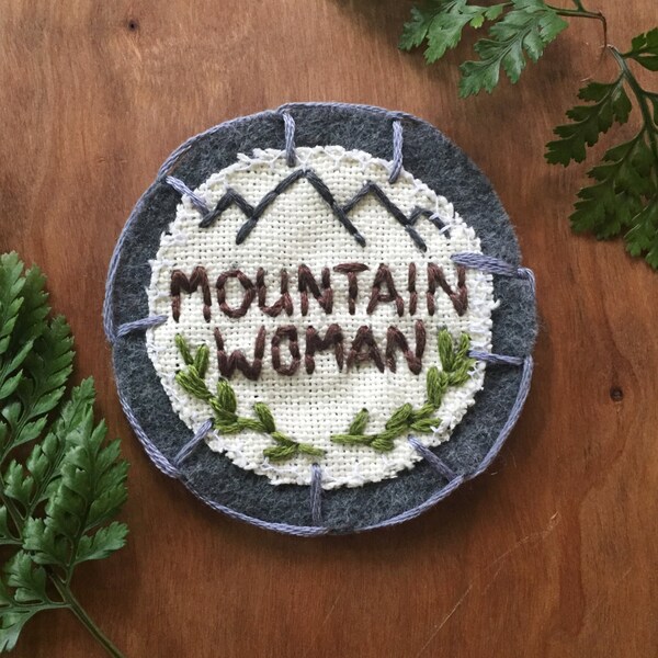 Mountain Woman Patch