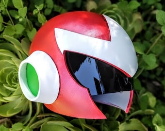 Protoman Helmet Cosplay Costume 3D Megaman X Zero Proto Man