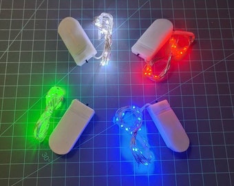 20 LED-Lichterketten für Cosplay, 2,1 m lang, tragbar, batteriebetrieben, Kostümdekoration, Party, Hochzeit, pfeifende Vögel