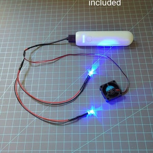 Portable Led Strip Kit Cosplay Prop Lighting Effect Mini Light 12v Rave