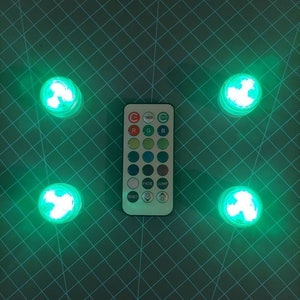Custom Color Portable LED Pod Lights Lighting Effects Multicolor Prop Cosplay Costume Wedding Party