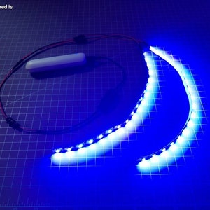 USB LED Strip Kit Cosplay Costume Car Portable Prop Lighting Effect Mini Light Rave Helmet Fire Ice UV Resin Cure Blacklight Etsy