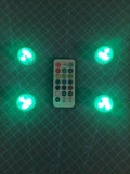 Custom Color Portable LED Pod Lights Lighting Effects Multicolor Prop Cosplay Costume Wedding Party Wireless Remote
