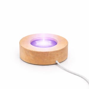 USB UV LED Light Blacklight For Uranium Glass & Art Lighting Display Base Glow In Dark