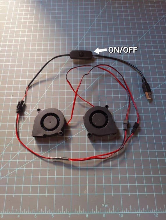 USB Cooling Fan Remote Control Antifog Kit Portable Helmet Cosplay Costume Fursuit Halo Star Wars Battery Paintball Airsoft
