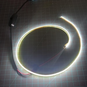 Hyper LED Strip Kit USB Cosplay Costume Car Portable Prop Lighting Effect Mini Light Rave Helmet