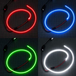 Zestaw Hyper LED Strip USB, kostium cosplay, samochód, przenośny rekwizyt, efekt świetlny, mini lampa, kask rave