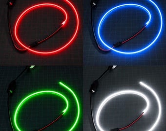 Hyper LED Strip Kit USB Cosplay Kostüm Auto Tragbare Requisite Beleuchtungseffekt Mini Licht Rave Helm
