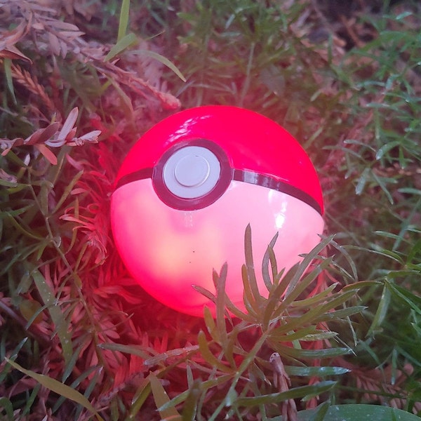 Light Up Pokeball LED Prop Cosplay Costume Glow Ultraball Glow Loveball Masterball Love Poke Ball