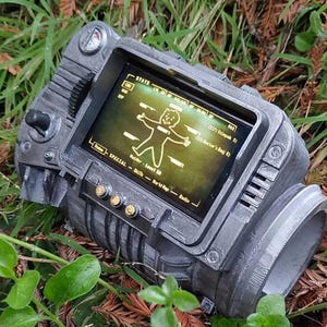 Pipboy Working Screen 3000 New Vegas 3 4 76 Wasteland Prop Pip Boy Cosplay